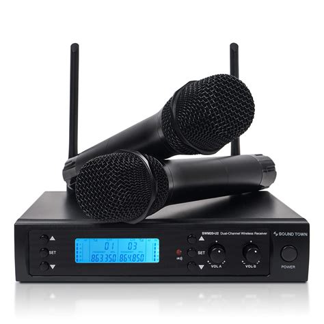 Buy Sound Town Channel Professional Uhf Wireless Microphone System