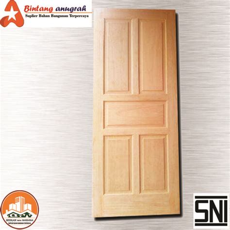 Pintu Kayu Meranti Toko Bangunan Pekanbaru
