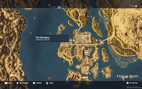 Assassin S Creed Origins Guide Walkthrough The Champion Sidequest