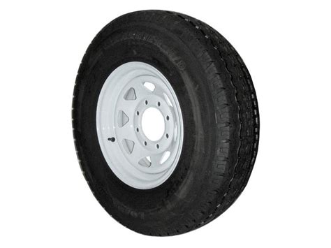 AS-23516E 16 inch Trailer Tire and Spoked Wheel Assembly