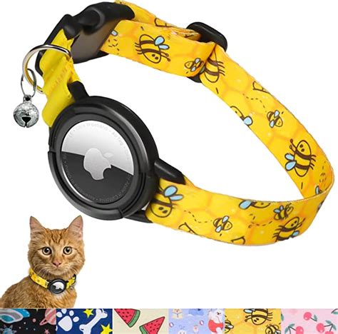 Amazon Upgraded AirTag Cat Collar FEEYAR Integrated GPS Cat