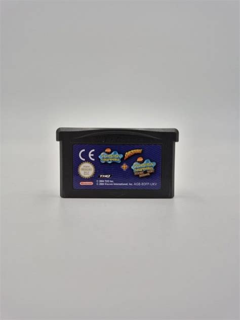 Spongebob Squarepants Supersponge Battle For Bikini Bottom GBA Gamebros