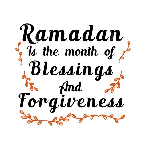 Ramadan Typography Vector Png Images Ramadan Typography Quote Ramadan