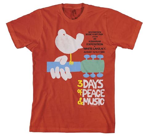 Original Woodstock Tee Shirt