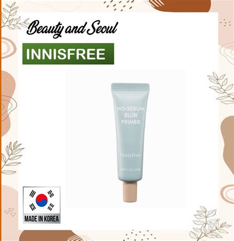 innisfree No-Sebum Blur Primer | Lazada PH
