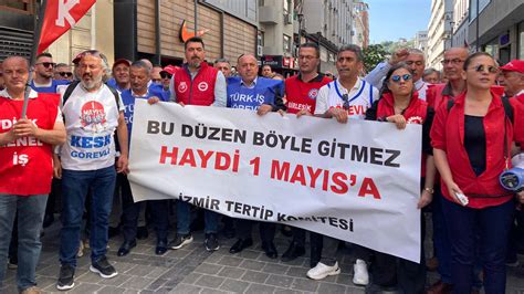 İzmirde 1 Mayısa çağrı Umutlarımızı ve taleplerimizi dile getireceğiz