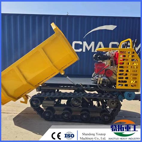 Youtop 1 Ton 2 Ton 3ton Hydraulic Self Loading Transporter Crawler