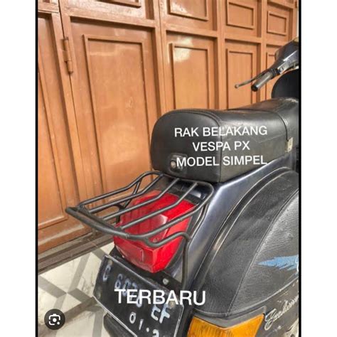 Jual Backrack Rak Belakang Vespa Super Sprint Px Ps Strada Exclusive