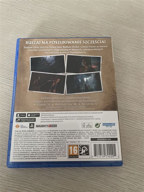 Uncharted Kolekcja Dziedzictwo Zlodziei Remastered Ps Warszawa