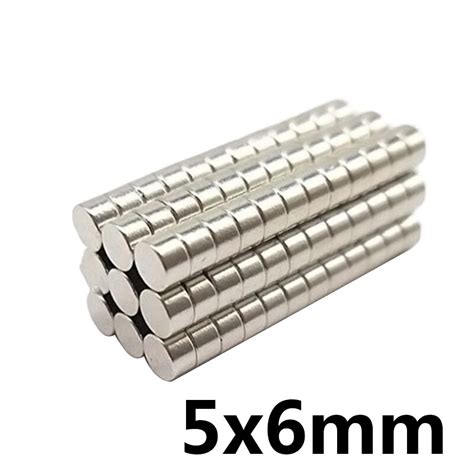 20 50 100Stck Neodym 5x6 Magnet Super Starke Magne Grandado