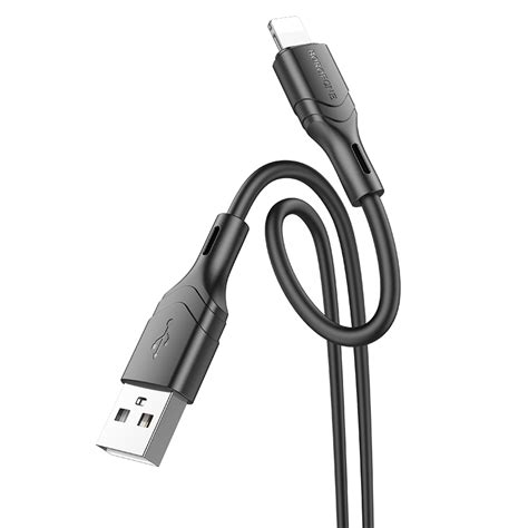 Borofone Cable Bx Method Usb To Lightning A Metre Black