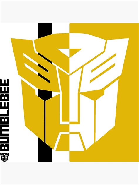 Transformers Autobot Bumblebeet For You Poster For Sale By Taracrenshawl Redbubble