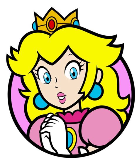 Super Mario Princess Peach Icon D By Joshuat Dessin De Mario