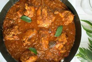 Kerala Special Food Malabar Chicken Curry