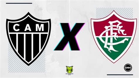 Atlético MG x Fluminense escalações desfalques ficha técnica onde