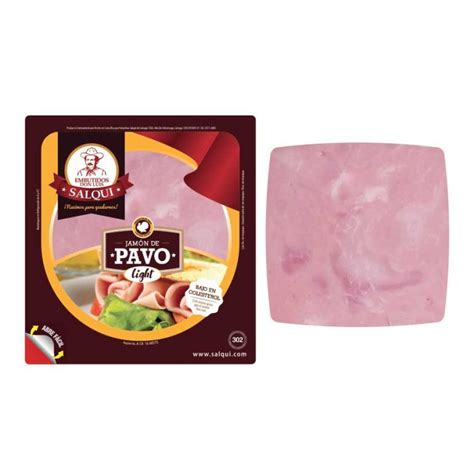 (G) Jamón pechuga de pavo ahumado (Cod.6112) – 500g – SALQUI