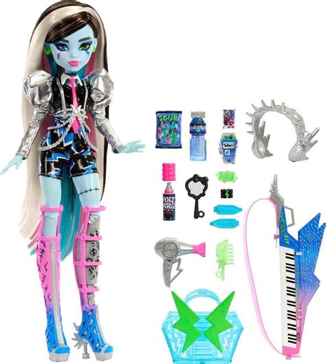 Monster High Amped Up Frankie Stein Rockstar Doll In 2023 Monster High Dolls