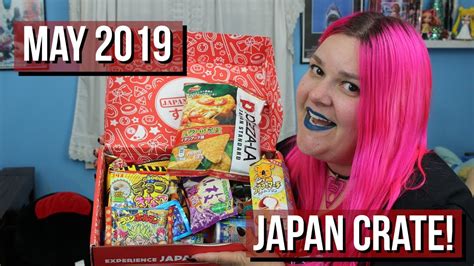 May 2019 Japan Crate Unboxing And Review Springtime Treats Elyse