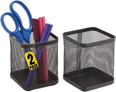 Amazon Patikil Mesh Pen Holder Pack Pencil Holder Pencil