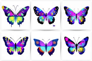 Butterfly Beautiful Collection Graphic By Hassas Arts Creative Fabrica