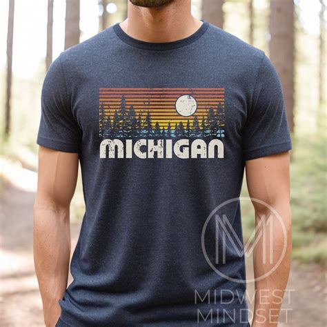 Michigan T Shirt Etsy