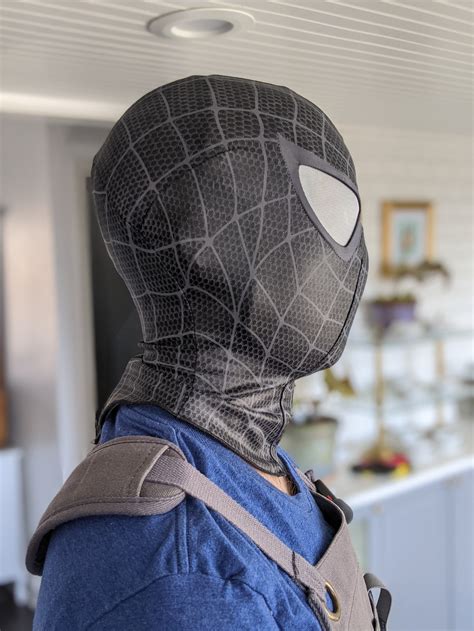 Spiderman Faceshell For EVA Foam Digital Pattern PDF Etsy