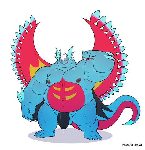 Rule 34 Absurd Res Ancient Pokemon Anthro Generation 9 Pokemon Hi Res Male Manlyster Musclegut