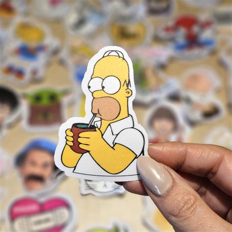 Sticker Homero MIRAKEBUENO Regalos Felices