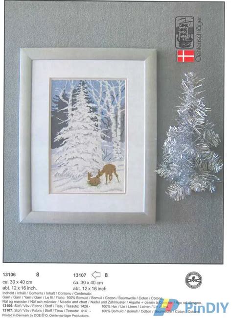 Oehlenschläger OOE Design 13106 Winter Woodland Cross stitch