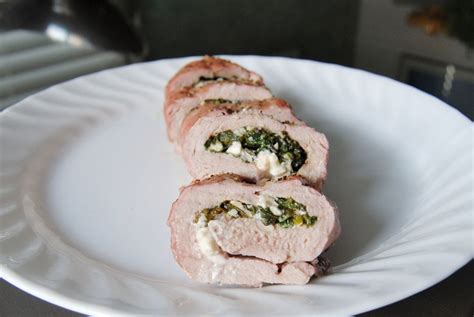 Spinach And Mozzarella Stuffed Pork Tenderloin Recipes Net