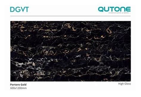 Qutone Digital Glazed Vitrified Floor Tiles 2x2 Feet 60x60 Cm Glossy