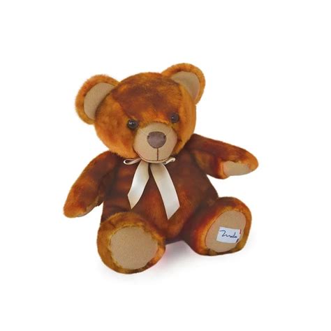 L Ours Maïlou Couture Marron 35 cm Maïlou Tradition Doudous en