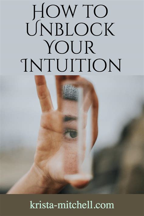 How To Unblock Your Intuition — Krista Mitchell