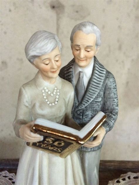 Enesco Treasured Memories 50th Anniversary Figurine 50 Years Together