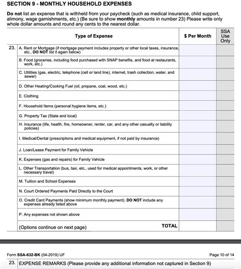 Form Ssa Bk Instructions Waiver Of Overpayment Recovery