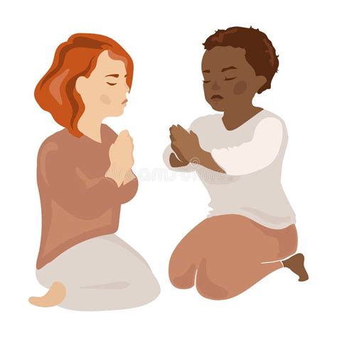 African American Praying Hands Stock Illustrations 93 African