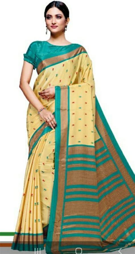 Daily Wear Uniform Saree 6 3 M With Blouse Piece At Rs 350 In Bengaluru