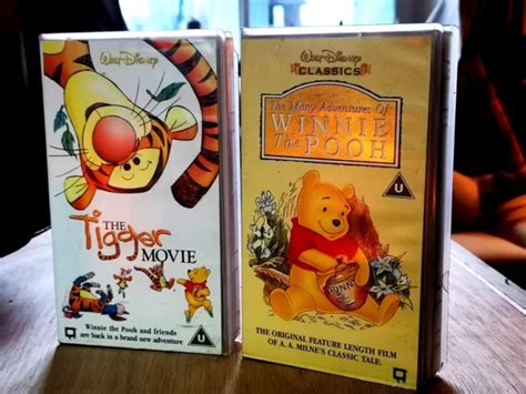 WINNIE THE POOH Tigger Movie VHS Feature Length Films Video 100 Acre