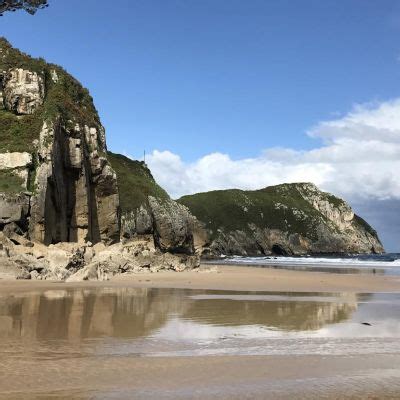 Playa De Vidiago Asturias Spain Detailed Features Map Photos