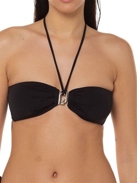 Karl Lagerfeld KL22WTP03 Bikini Τριγωνάκι Μαύρο Skroutz gr