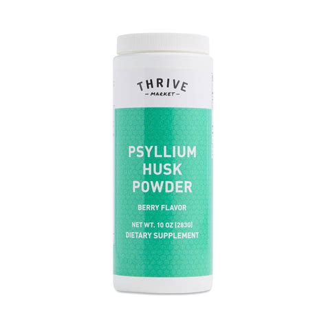 Psyllium Husk Powder Berry Flavor Thrive Market