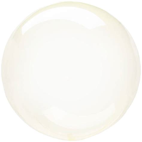 Globo Metalico Orbz Burbuja Transparente Crystal Clearz Petite De