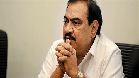 Maharashtra Eknath Khadse Opens Up About Joining Ncp