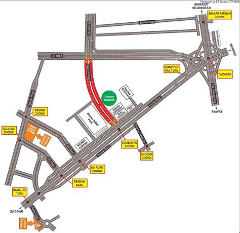 Traffic Plan For Pakistan Vs England Test Match In Rawalpindi Cricket