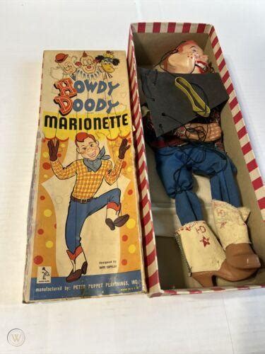 1950s 60s Howdy Doody Marionette 15inches Mint New Condition 4547243140