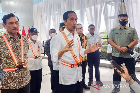 Jokowi Keppres Penghentian Ppkm Tergantung Kajian Sero Survei Antara