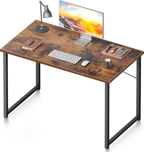 Amazon Coleshome 40 Inch Computer Desk Modern Simple Style Desk