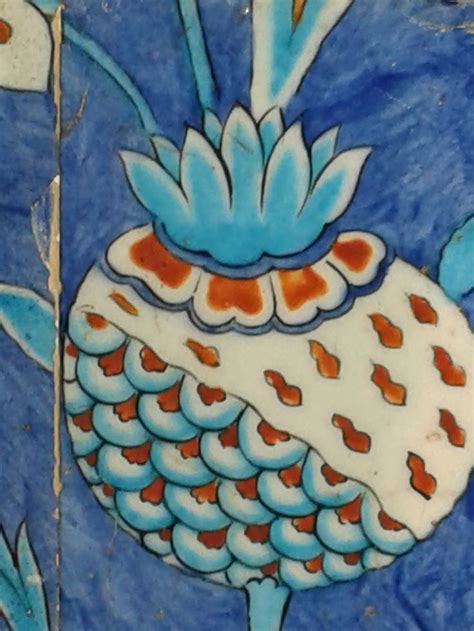 Iznik tile detail Çömlek Desenler Sanat desen