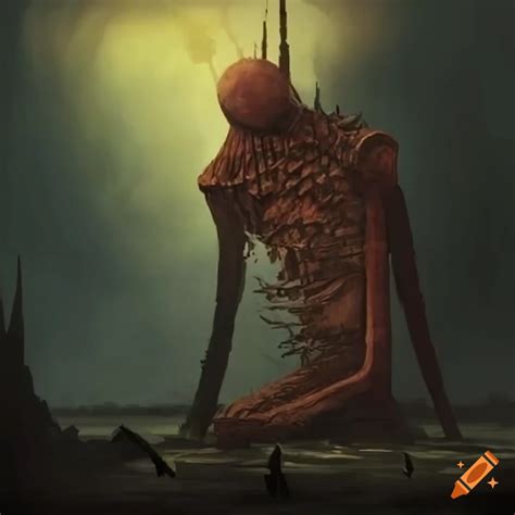 Concept Art From Dark Souls By Zdzislaw Beksinski On Craiyon