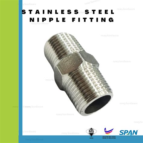 Stainless Steel Pipe Connection Types Water Plumbing Supplier Rowy